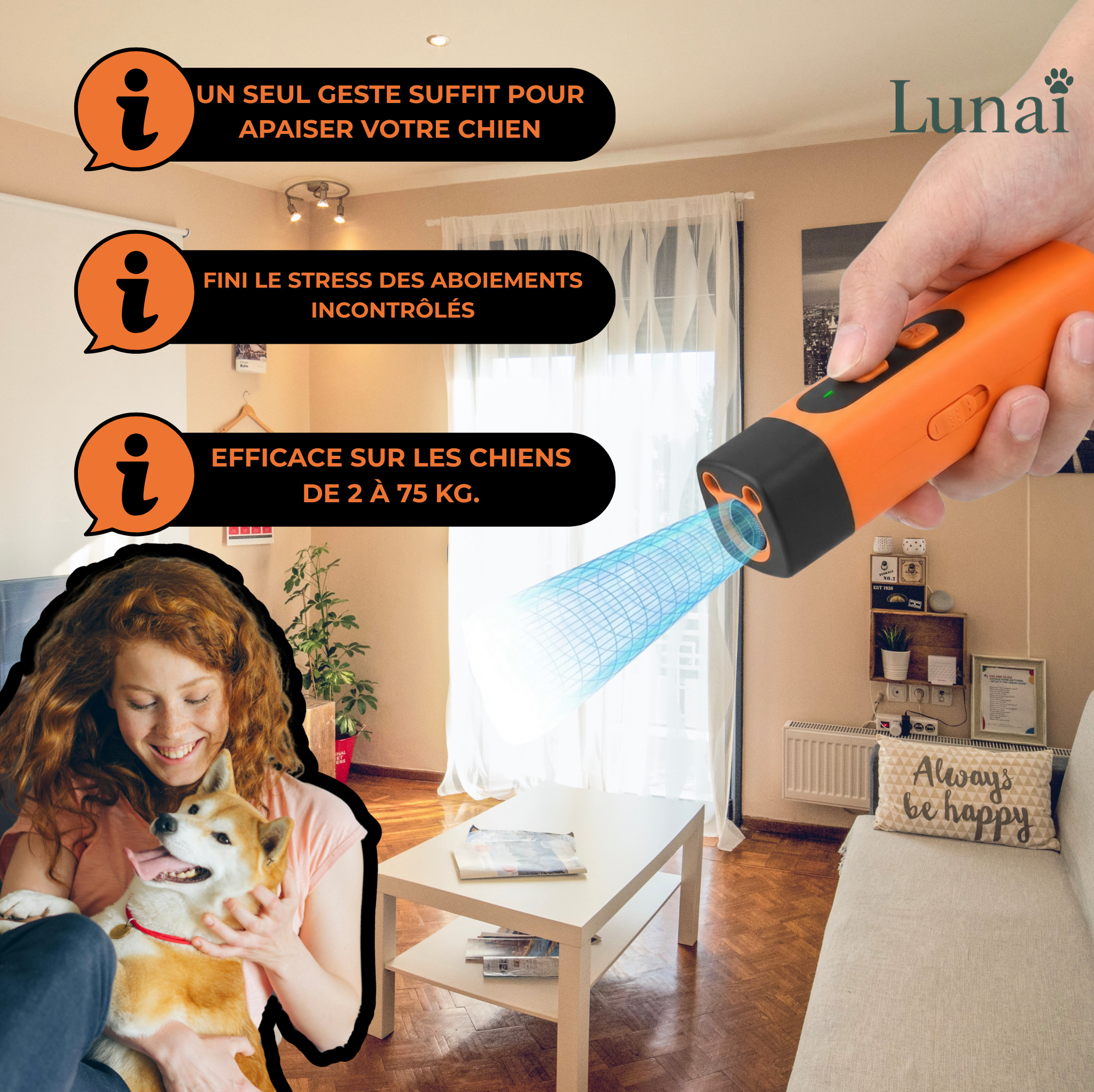 ZenWave —  Appareil de Dressage Canin Doux et Sans Douleur