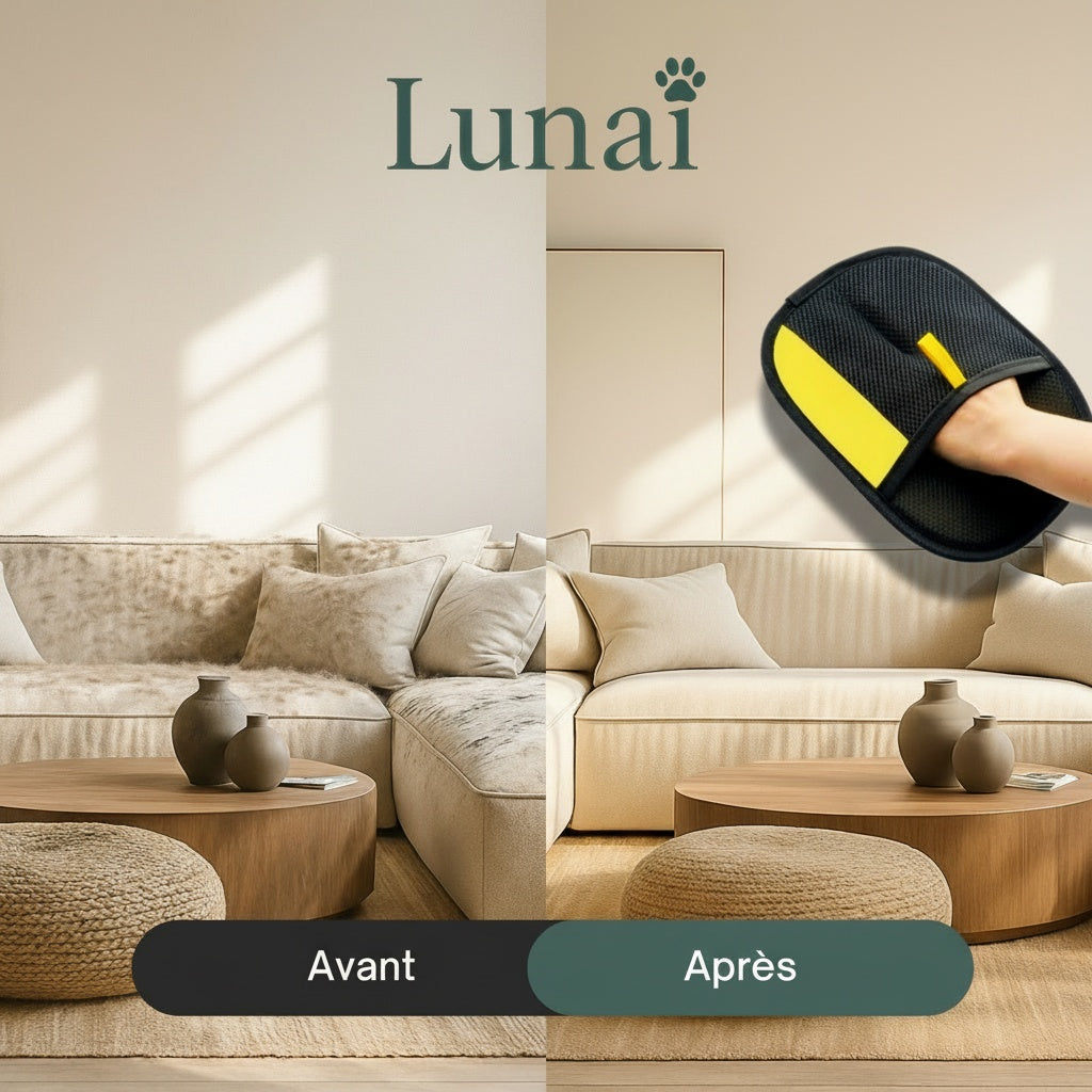 Lunaï — Gant Anti-Poils V2 • Nouvelle Génération, Efficacité Boostée